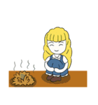 Autumn/Fall Season Primary Daily 03（個別スタンプ：39）