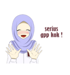 Hijab student（個別スタンプ：3）