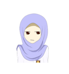 Hijab student（個別スタンプ：10）