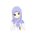 Hijab student（個別スタンプ：11）