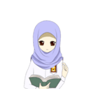Hijab student（個別スタンプ：14）