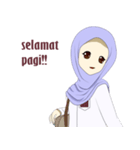 Hijab student（個別スタンプ：16）