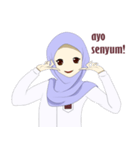 Hijab student（個別スタンプ：19）