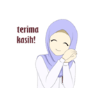 Hijab student（個別スタンプ：20）