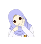 Hijab student（個別スタンプ：25）
