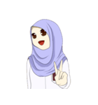 Hijab student（個別スタンプ：27）