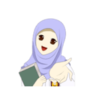 Hijab student（個別スタンプ：30）