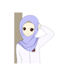Hijab student（個別スタンプ：32）