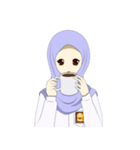 Hijab student（個別スタンプ：35）