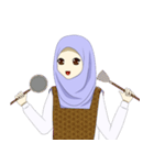Hijab student（個別スタンプ：37）