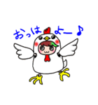 ちびS級な5人は着ぐるみが大好き（個別スタンプ：3）