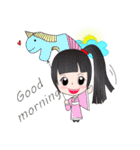 Japanese girl but heart Thailand.（個別スタンプ：30）