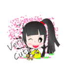 Japanese girl but heart Thailand.（個別スタンプ：38）