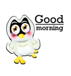 Cartoon The little owl v.0001（個別スタンプ：1）