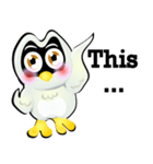 Cartoon The little owl v.0001（個別スタンプ：4）