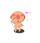 母性本能くすぐるゆらベイビー（個別スタンプ：4）