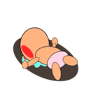 母性本能くすぐるゆらベイビー（個別スタンプ：17）