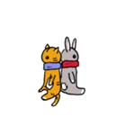 とらくん、うさちゃん、ねずみちん（個別スタンプ：36）
