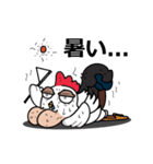 Katak : the white chicken (JP)（個別スタンプ：30）