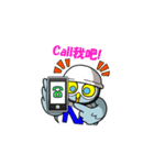 Happy Owl for Taiwanese Installers！（個別スタンプ：6）