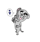 町の動物（個別スタンプ：4）