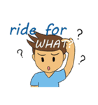 Ride (bicycle) for WHAT？（個別スタンプ：1）