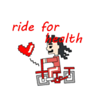 Ride (bicycle) for WHAT？（個別スタンプ：10）