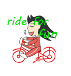 Ride (bicycle) for WHAT？（個別スタンプ：12）