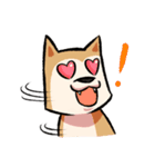 柴犬漫画（個別スタンプ：6）