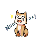 柴犬漫画（個別スタンプ：22）