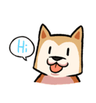 柴犬漫画（個別スタンプ：23）