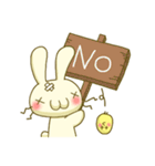 うさひょこ。（個別スタンプ：6）