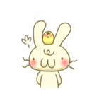 うさひょこ。（個別スタンプ：7）