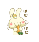 うさひょこ。（個別スタンプ：10）
