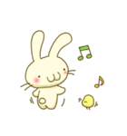 うさひょこ。（個別スタンプ：18）