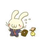 うさひょこ。（個別スタンプ：19）