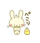 うさひょこ。（個別スタンプ：32）