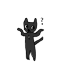 黒猫ちゃんの常套句（個別スタンプ：25）