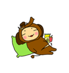Life of Popi ＆ Popy（個別スタンプ：19）