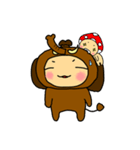 Life of Popi ＆ Popy（個別スタンプ：34）