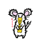 ねずみ子WORLD2（個別スタンプ：21）