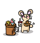 ねずみ子WORLD2（個別スタンプ：34）