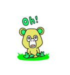 Green baby monster（個別スタンプ：1）