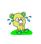 Green baby monster（個別スタンプ：3）