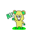 Green baby monster（個別スタンプ：6）