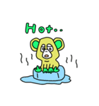 Green baby monster（個別スタンプ：39）