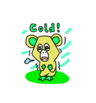 Green baby monster（個別スタンプ：40）