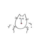 人っぽいねこのスタンプ（個別スタンプ：33）