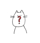 人っぽいねこのスタンプ（個別スタンプ：34）