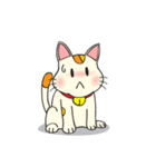 可愛い猫 (日本語)（個別スタンプ：8）
